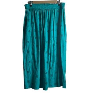 Vintage Arthur Max Women's Midi Skirt